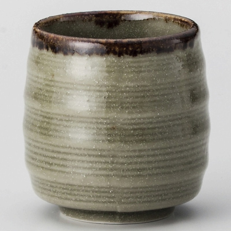 金正陶器 渋草タル湯呑 1個(ご注文単位1個)【直送品】
