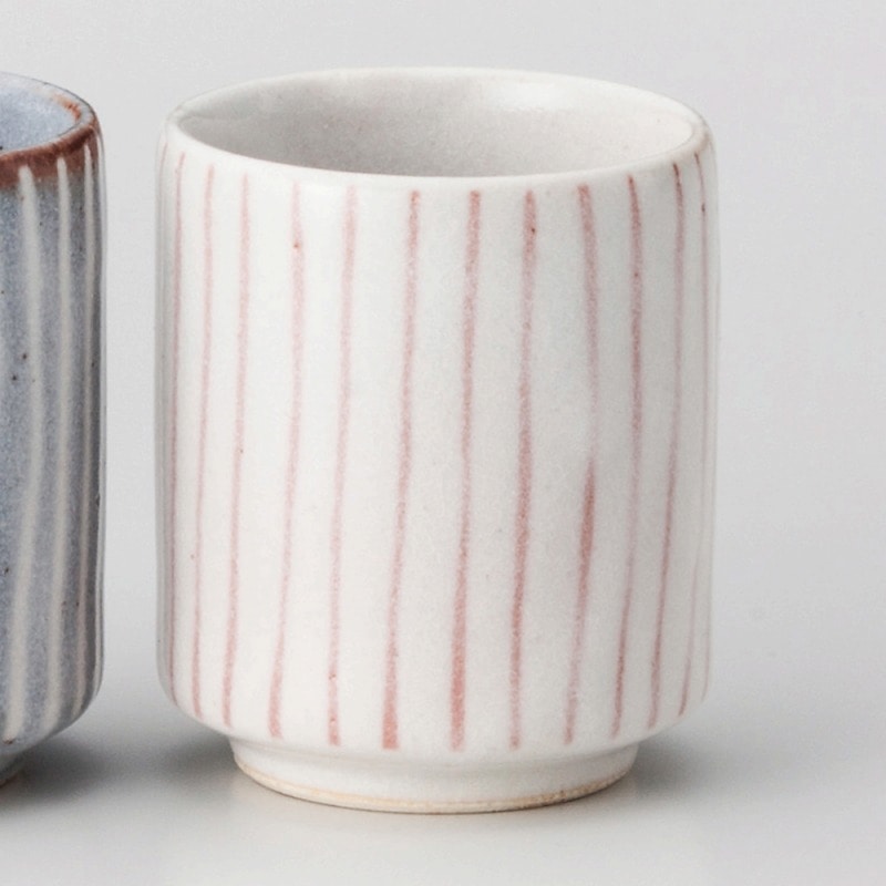 金正陶器 赤十草ゆのみ 1個(ご注文単位1個)【直送品】