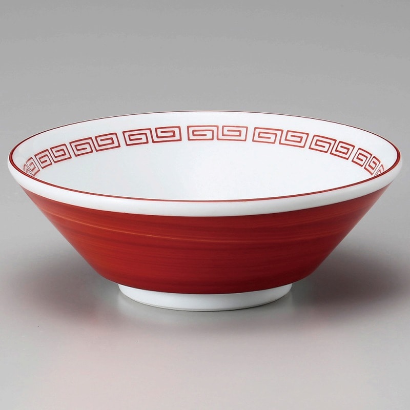 金正陶器 赤巻鳳凰切立6.3丼 1個（ご注文単位1個）【直送品】