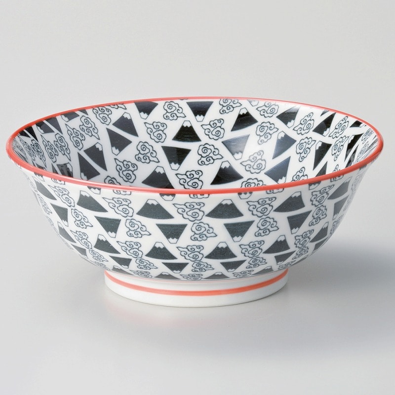 金正陶器 富士山丸型 ラーメン丼 1個（ご注文単位1個）【直送品】