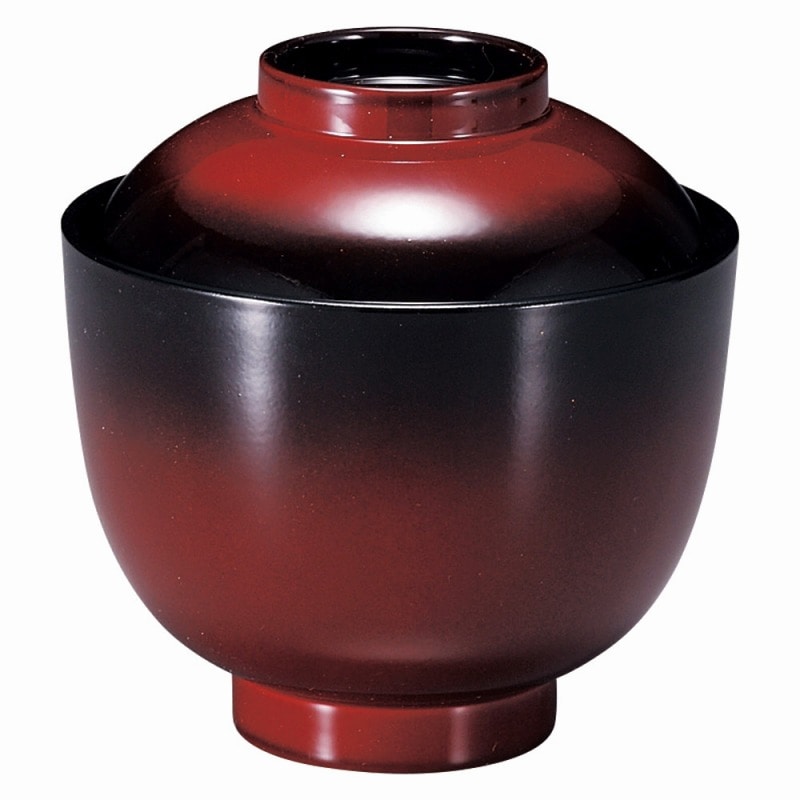 金正陶器 ［A］姫わらべ小吸椀 朱ぼかし 1個（ご注文単位1個）【直送品】
