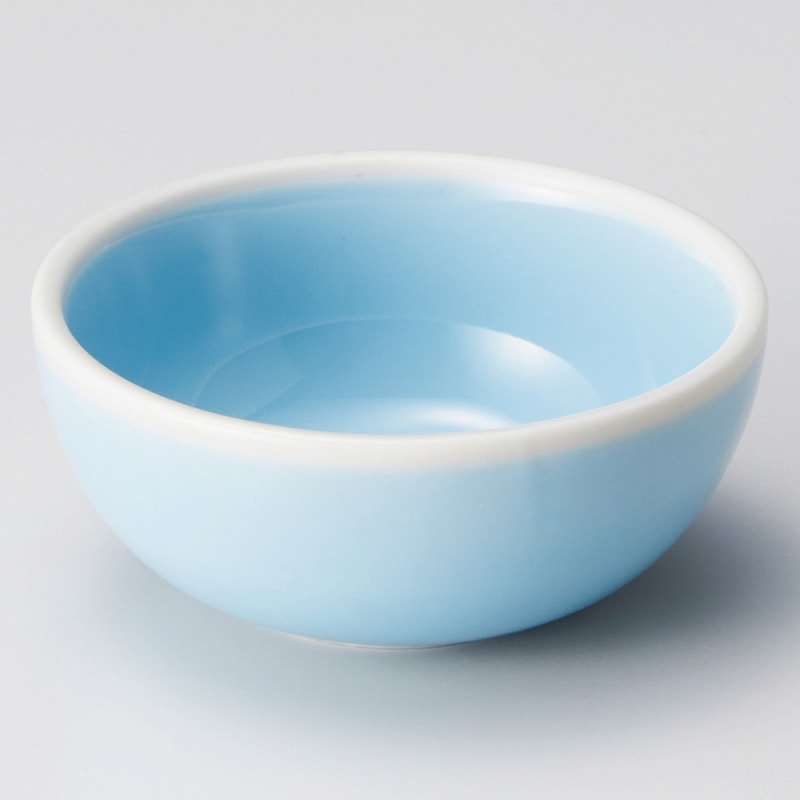金正陶器 スカイ渕透明釉8.5㎝ボール 1個(ご注文単位1個)【直送品】