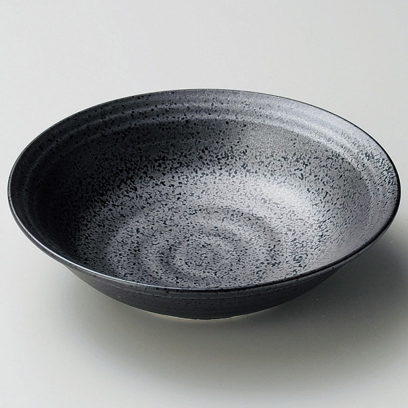 金正陶器 明世黒5.5浅鉢 1個(ご注文単位1個)【直送品】