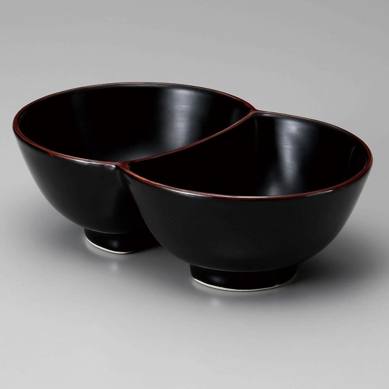 金正陶器 天目アベック丼 1個（ご注文単位1個）【直送品】