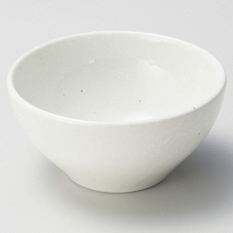 金正陶器 白粉引（黒斑点）９㎝ボール 1個（ご注文単位1個）【直送品】