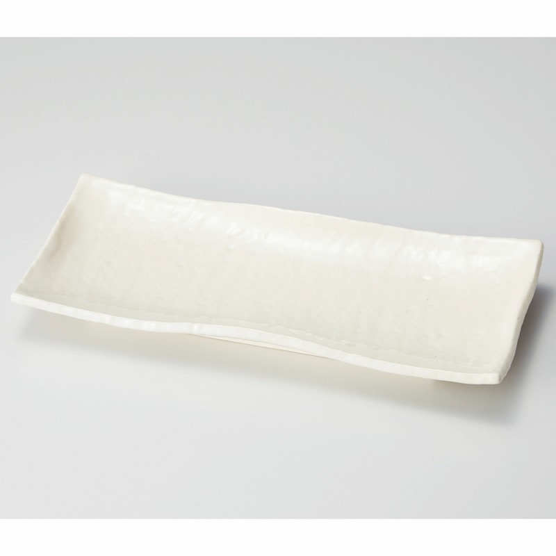 金正陶器 なごみ白さんま皿 1個（ご注文単位1個）【直送品】