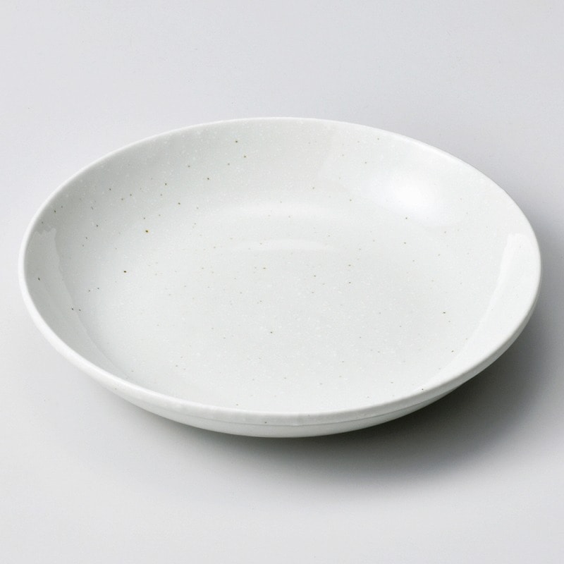 金正陶器 白粉引（黒斑点）１０㎝深皿（メタ） 1個（ご注文単位1個）【直送品】