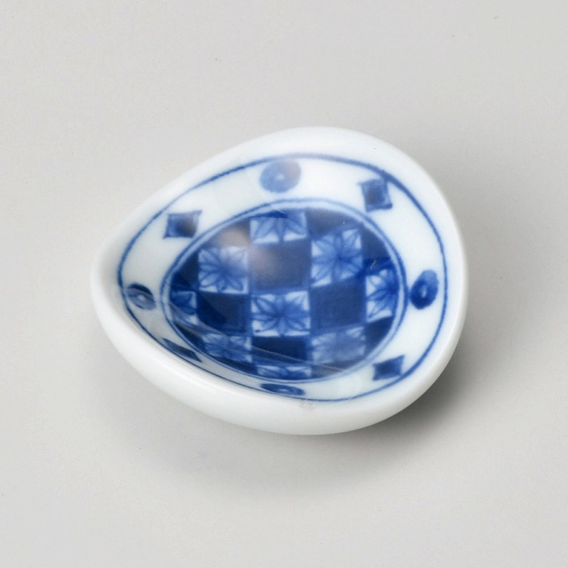 金正陶器 市松丸箸置(反型) 1個(ご注文単位1個)【直送品】