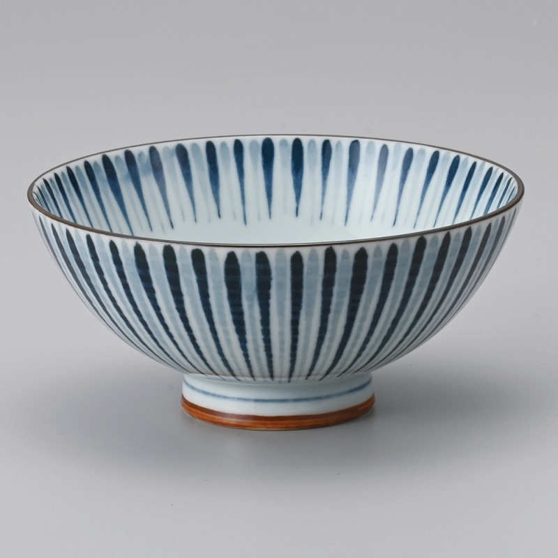 金正陶器 波紋(青)中平 1個(ご注文単位1個)【直送品】