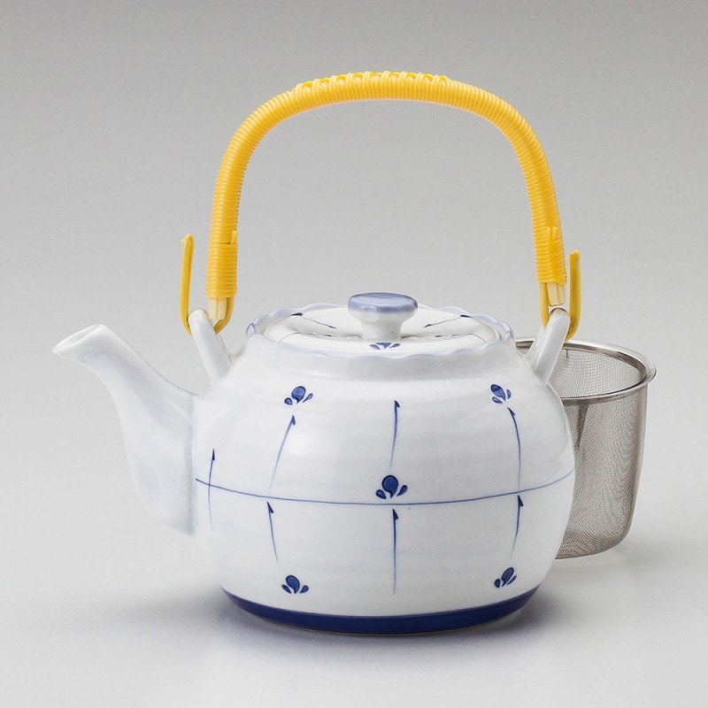 金正陶器 めばえ8号土瓶(カップアミ) 1個(ご注文単位1個)【直送品】