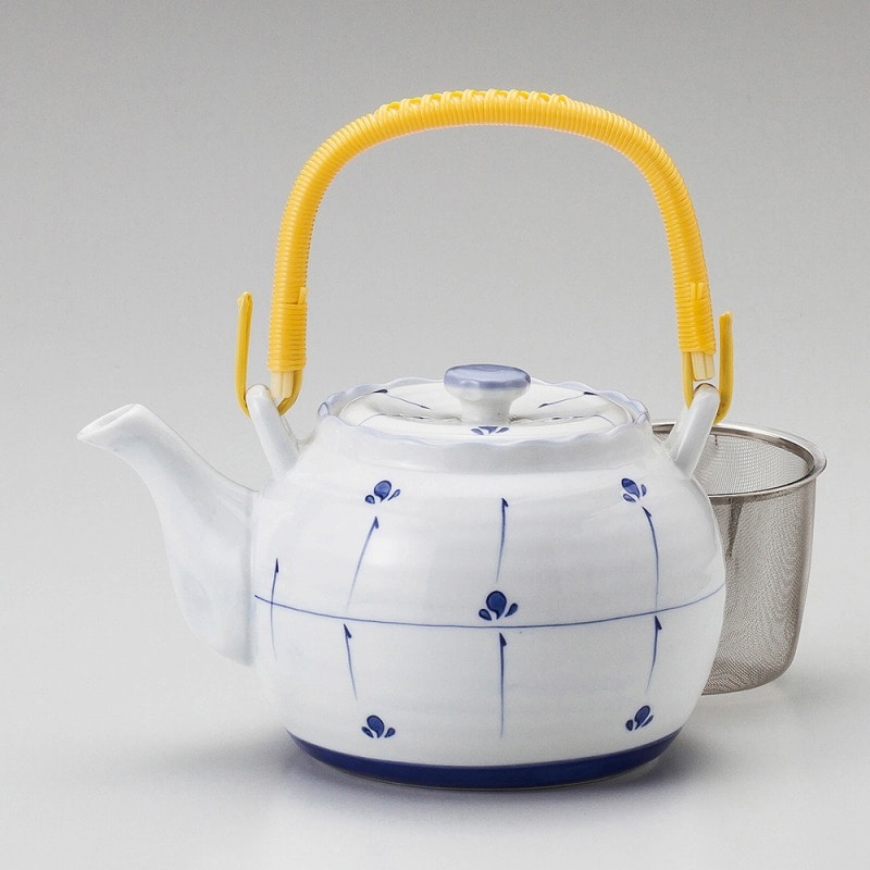 金正陶器 めばえ6号土瓶(カップアミ) 1個(ご注文単位1個)【直送品】