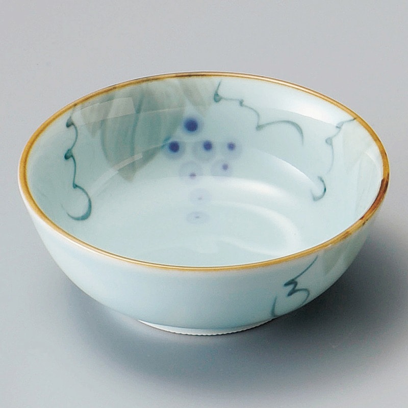 金正陶器 手書きぶどう丸鉢 1個(ご注文単位1個)【直送品】