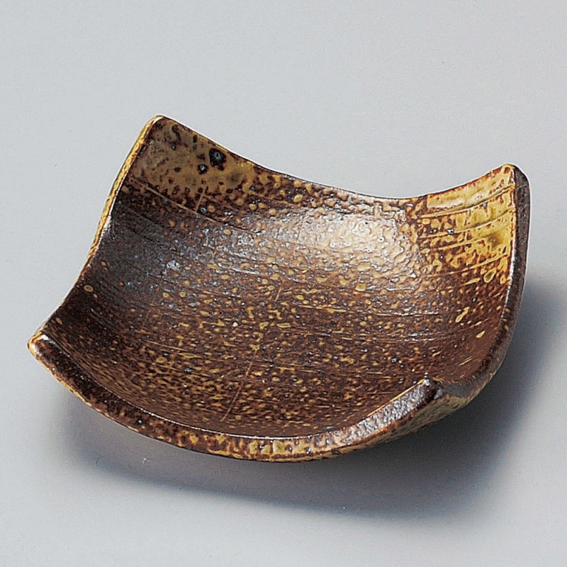 金正陶器 手造り備前渕上り皿 1個(ご注文単位1個)【直送品】