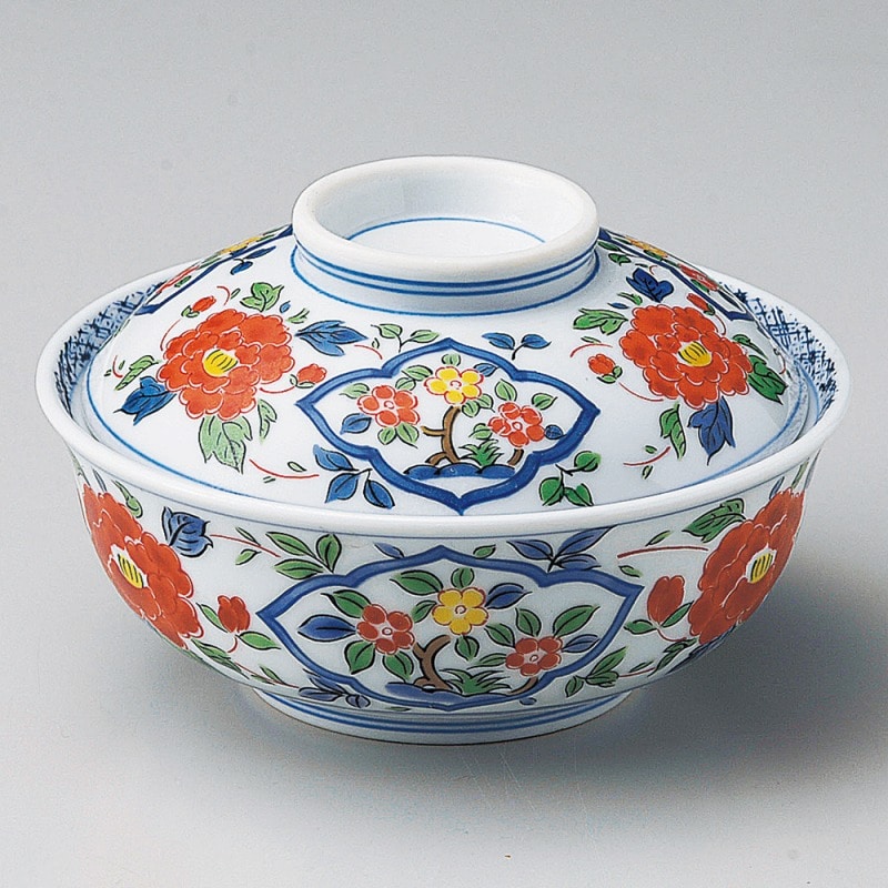 金正陶器 花唐草4.5蓋向 1個(ご注文単位1個)【直送品】