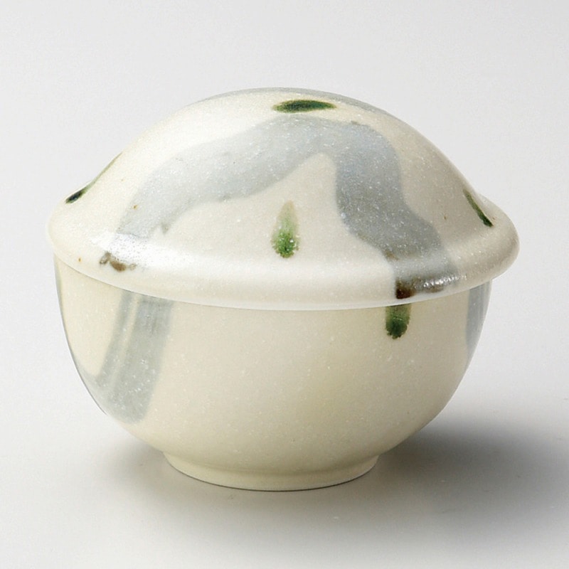 金正陶器 呉須織部遊び 姫蓋物 1個(ご注文単位1個)【直送品】