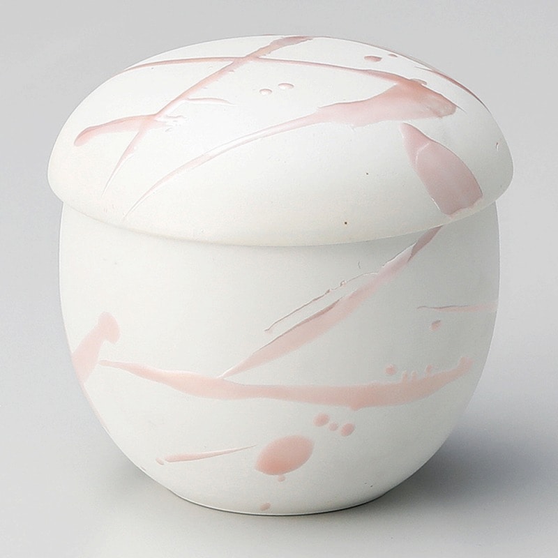 金正陶器 ラスター花散らし むし碗 1個(ご注文単位1個)【直送品】