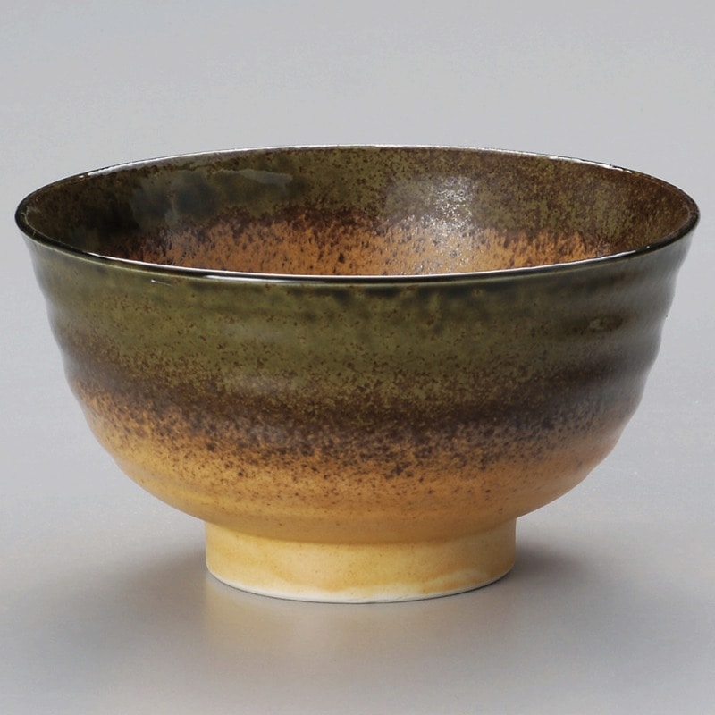 金正陶器 吹オリベ大名丼 1個(ご注文単位1個)【直送品】