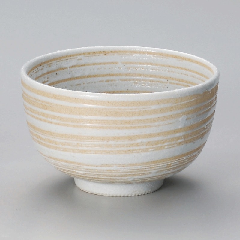 金正陶器 志野刷毛目夏目5.5丼 1個(ご注文単位1個)【直送品】