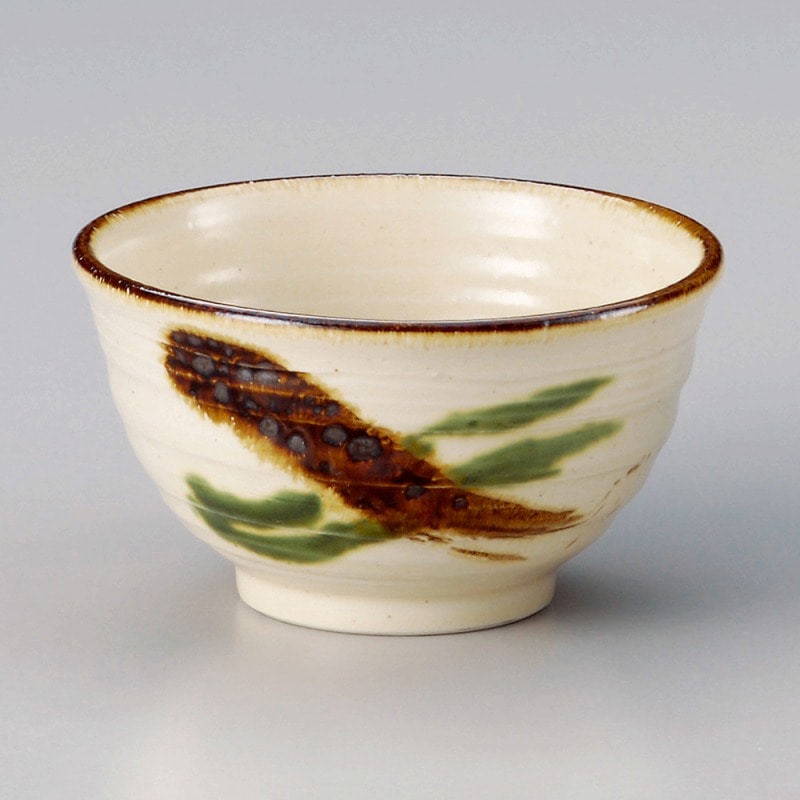 金正陶器 弥七田織部55反り丼 1個(ご注文単位1個)【直送品】