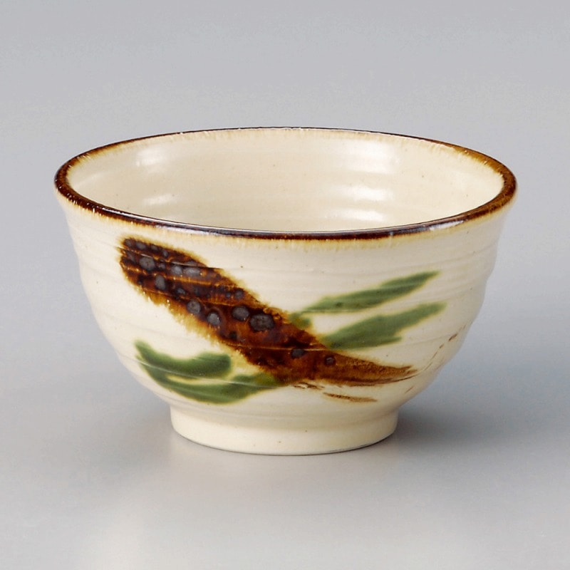 金正陶器 弥七田織部50反り丼 1個(ご注文単位1個)【直送品】