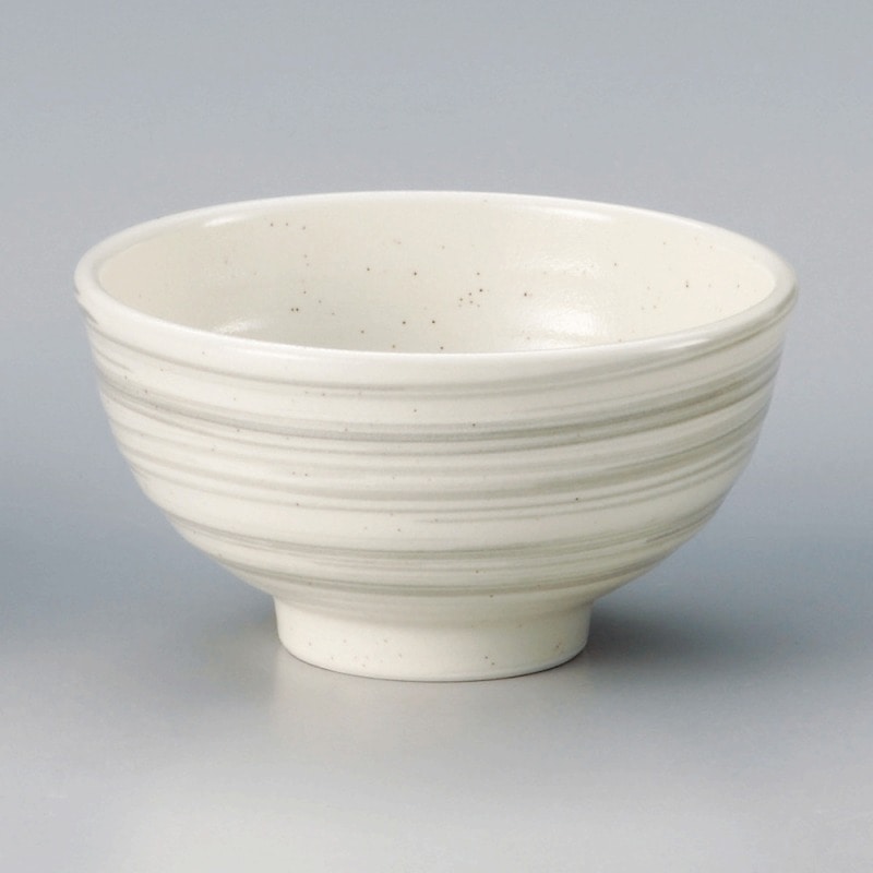 金正陶器 粉引刷毛目5.5高浜丼 1個(ご注文単位1個)【直送品】