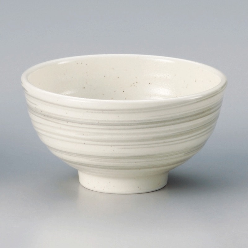 金正陶器 粉引刷毛目5.0高浜丼 1個(ご注文単位1個)【直送品】