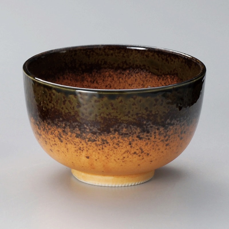 金正陶器 吹オリベ夏目4.0丼 1個(ご注文単位1個)【直送品】
