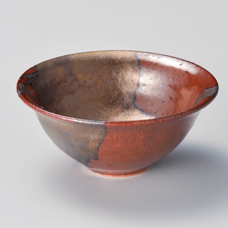 金正陶器 柿釉金彩4.4小鉢 1個(ご注文単位1個)【直送品】