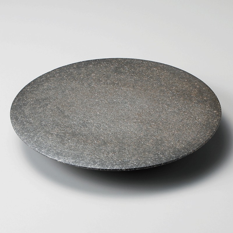 金正陶器 黒窯変5.5高台皿 1個(ご注文単位1個)【直送品】