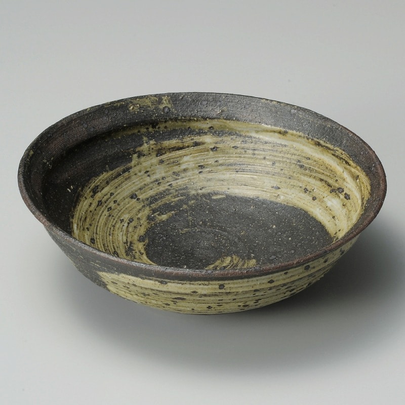 金正陶器 灰刷毛目7.0鉢 1個(ご注文単位1個)【直送品】