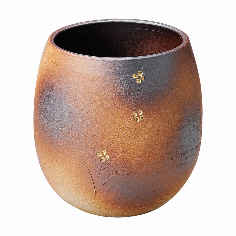 【直送品】金正陶器 火色小花アイスＢＯＸ 1個（ご注文単位1個）