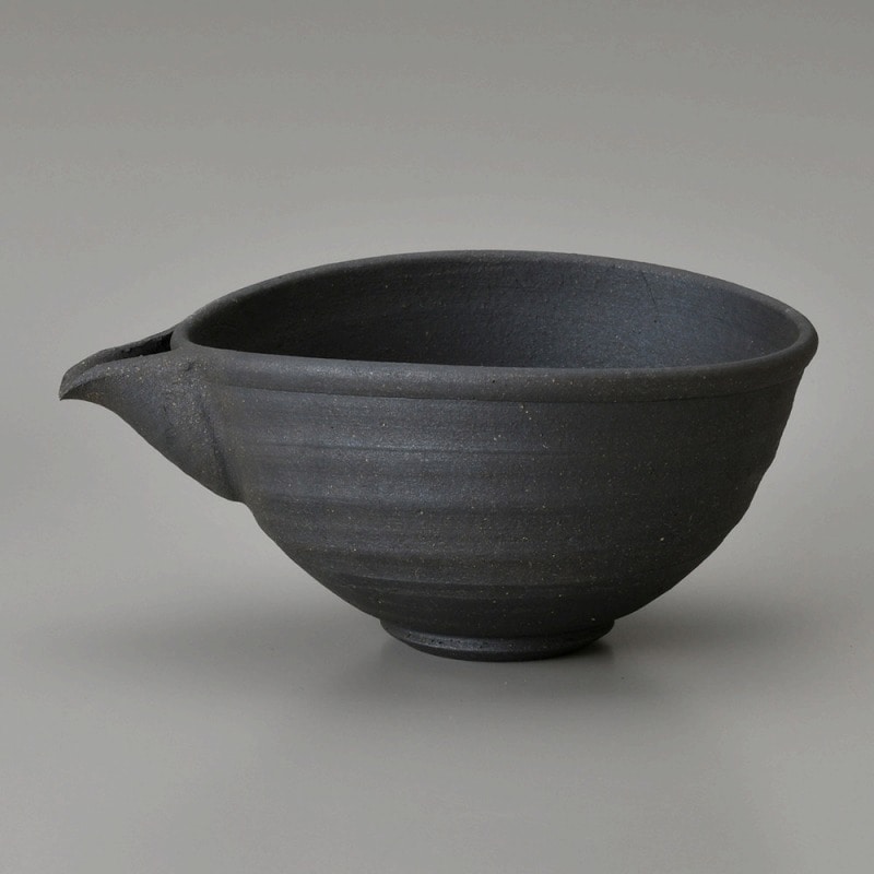 金正陶器 黒焼締6.0注器 1個(ご注文単位1個)【直送品】
