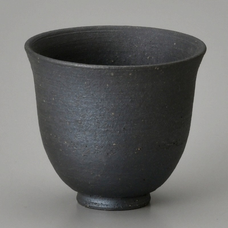 金正陶器 黒焼締ぐい呑 1個(ご注文単位1個)【直送品】