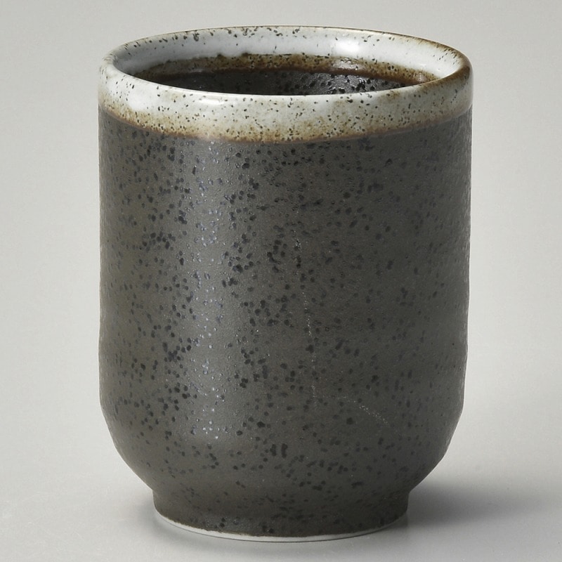 金正陶器 天目塗分 長湯呑 1個(ご注文単位1個)【直送品】