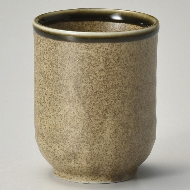 金正陶器 伊賀塗分 長湯呑 1個(ご注文単位1個)【直送品】
