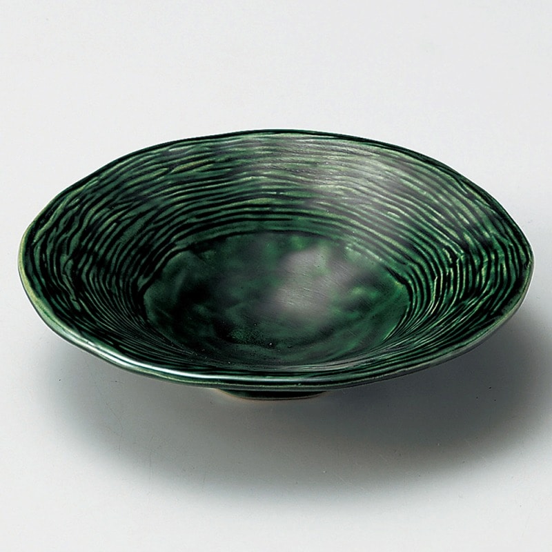 金正陶器 織部5.5浅鉢 1個(ご注文単位1個)【直送品】