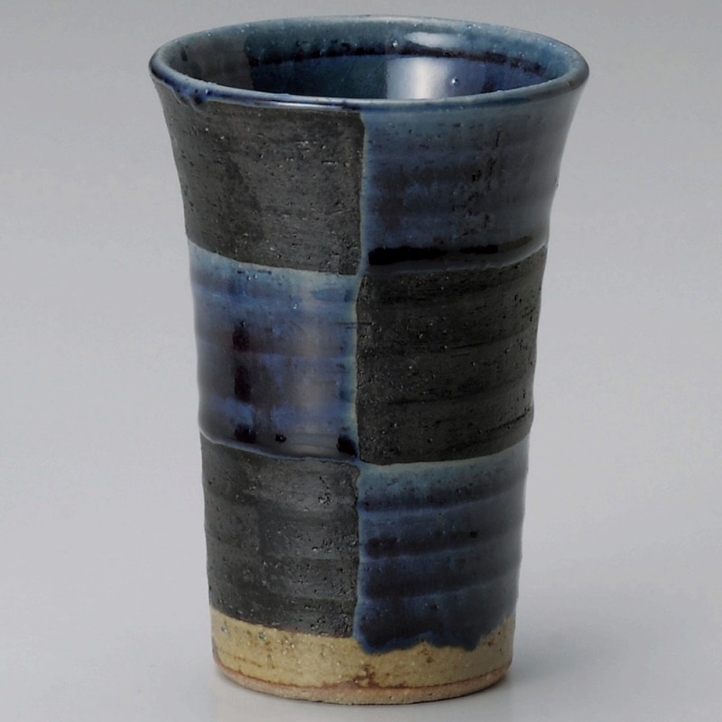 金正陶器 藍市松フリーカップ 1個(ご注文単位1個)【直送品】