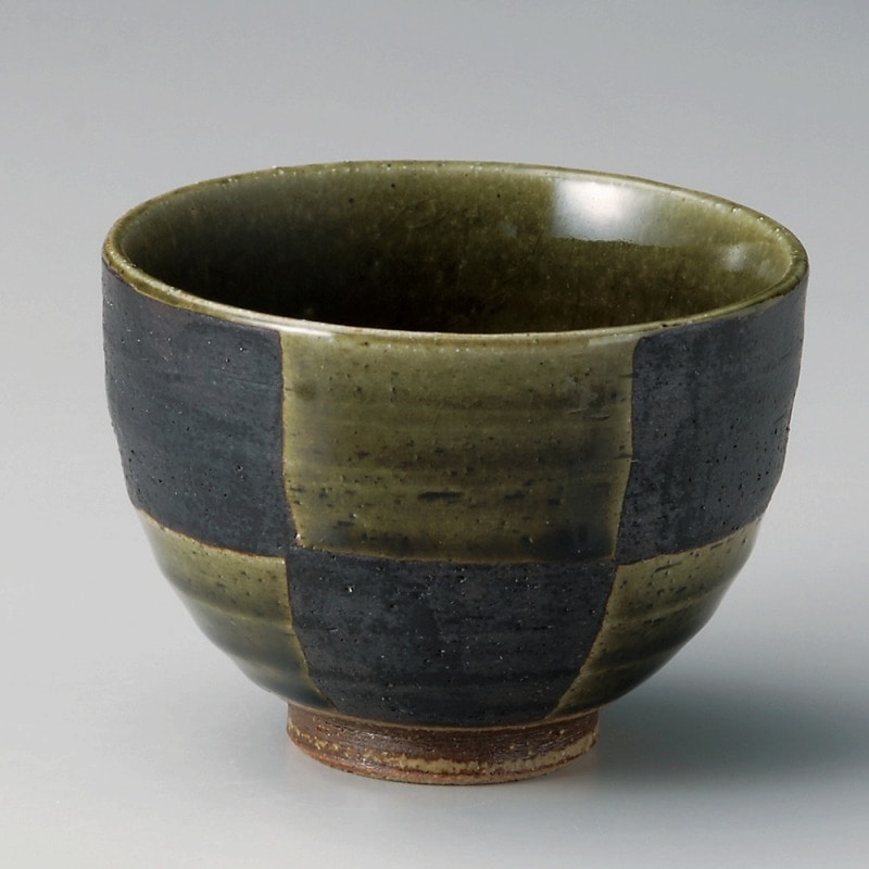 金正陶器 織部市松姫丼 1個(ご注文単位1個)【直送品】