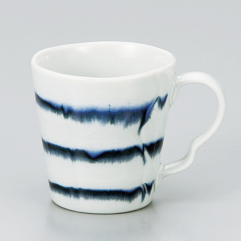 金正陶器 呉須おふけクラフトマグ 1個(ご注文単位1個)【直送品】