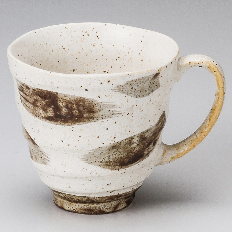 金正陶器 茶刷毛 マグ 1個(ご注文単位1個)【直送品】