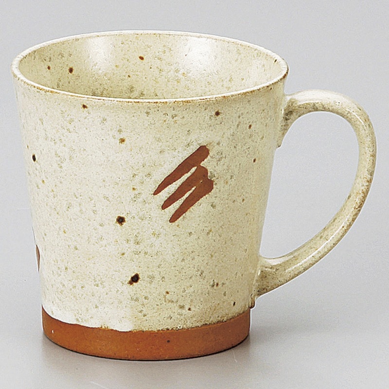 金正陶器 白マット削マグ 1個(ご注文単位1個)【直送品】