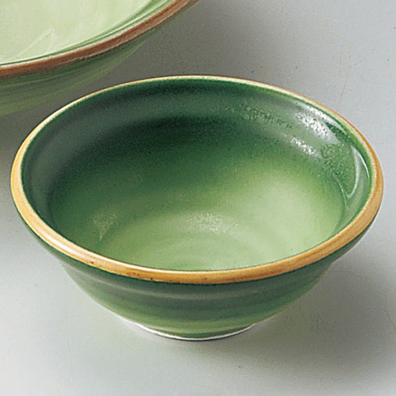 金正陶器 緑彩千代口 1個(ご注文単位1個)【直送品】