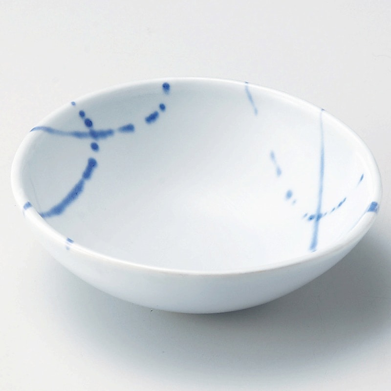 金正陶器 呉須散らしたまご4.5鉢 1個(ご注文単位1個)【直送品】