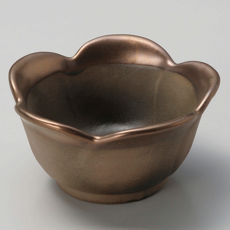 金正陶器 銅彩 花小鉢(小) 1個(ご注文単位1個)【直送品】