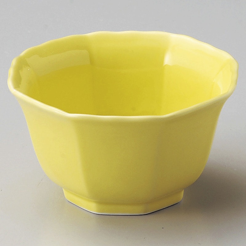 金正陶器 黄春八角小鉢(小) 1個(ご注文単位1個)【直送品】