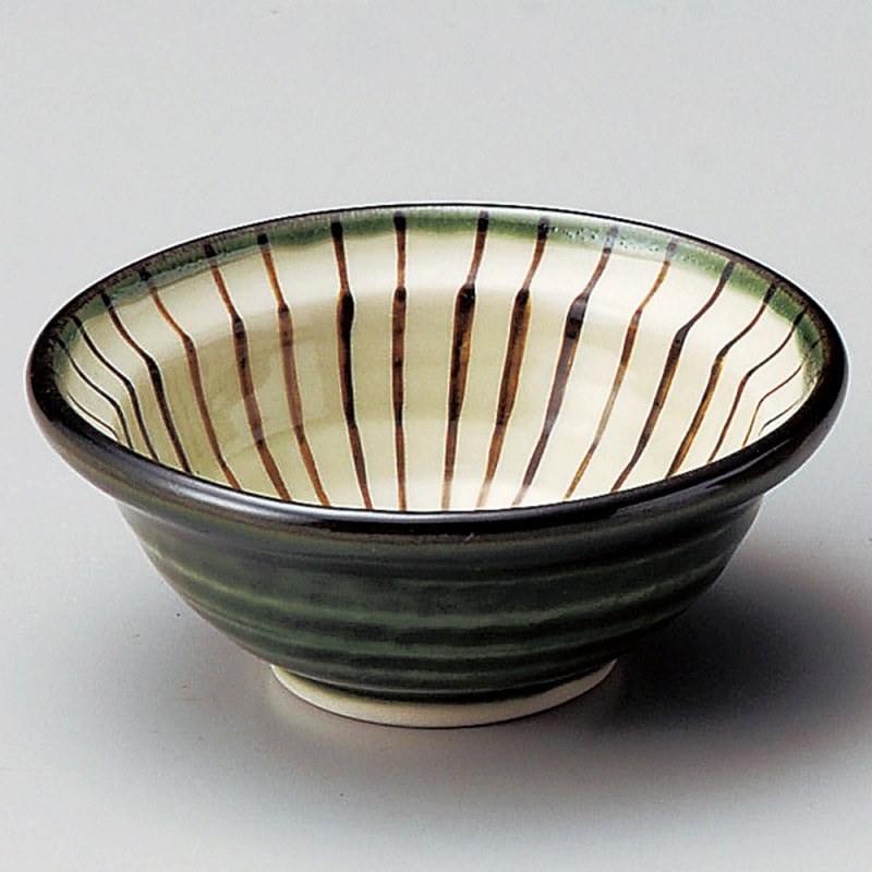 金正陶器 織部櫛目小付 1個(ご注文単位1個)【直送品】