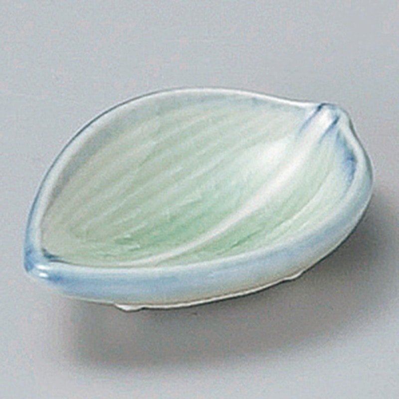 金正陶器 御深井葉型珍味 1個(ご注文単位1個)【直送品】