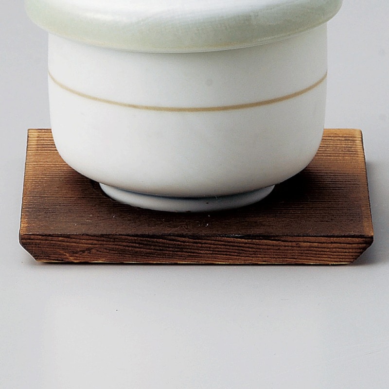 金正陶器 焼杉受皿 1個 ※受皿単品のみ(ご注文単位1個)【直送品】