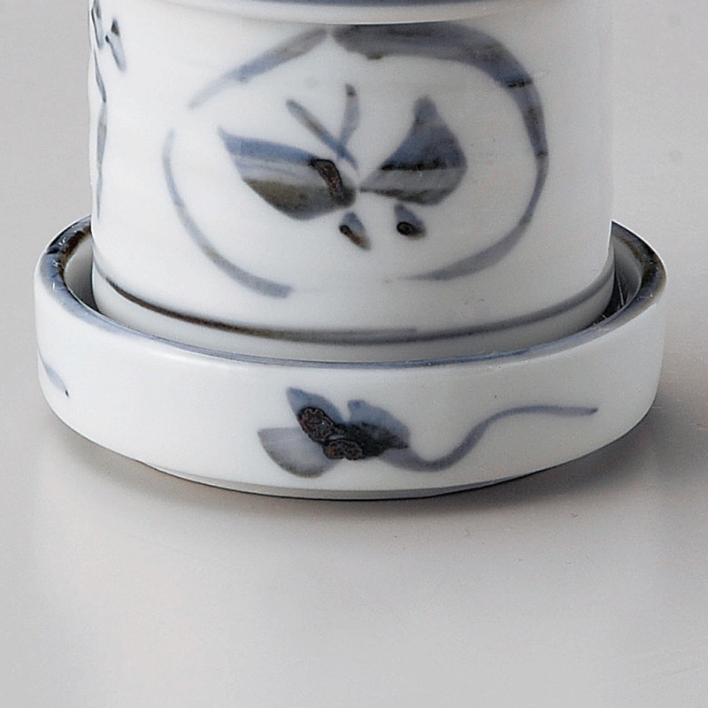 金正陶器 丸紋焼むし受け皿 1個(ご注文単位1個)【直送品】