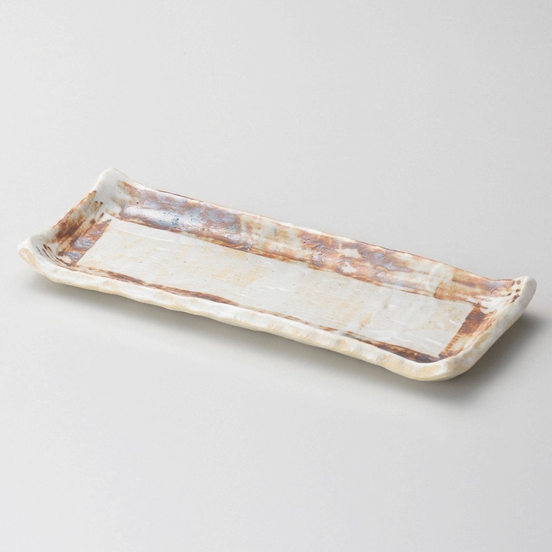 金正陶器 志野 突出皿 1個(ご注文単位1個)【直送品】